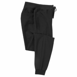 Onna by Premier Women's 'Energized' Stretch Black Jogger Scrub Pants nn610 black ft