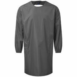 Premier All Purpose Dark Grey Waterproof Gown pr118 darkgrey ft2
