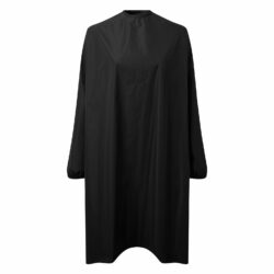 Premier Long Sleeve Waterproof Black Salon Gown pr117 black ft2
