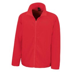 Result Core Red Microfleece Jacket r114x red ft2