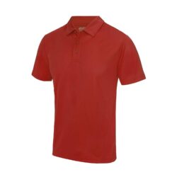 Awdis Just Cool Fire Red Polo Shirt Jc040