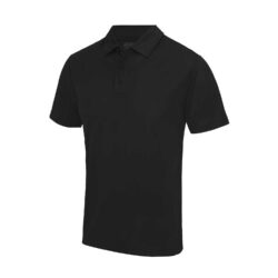 Awdis Just Cool Jet Black Polo Shirt Jc040