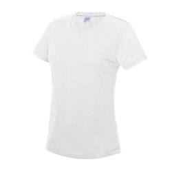 Awdis Just Cool Womens Cool Artic White T Shirt Jc005