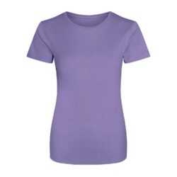 Awdis Just Cool Womens Cool Digital Lavender T Shirt Jc005