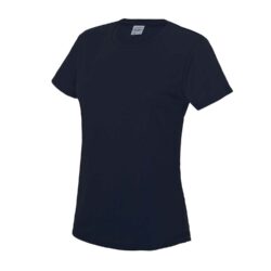 Awdis Just Cool Womens Cool French Navy T Shirt Jc005