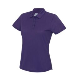 Awdis Just Cool Womens Cool Purple Polo Shirt Jc045