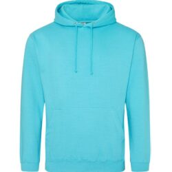 Awdis Just Hoods College Turquoise Surf Hoodie Jh001