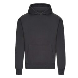Awdis Just Hoods Heavyweight Signature Boxy Solid Charcoal Hoodie Jh120 Solidcharcoal