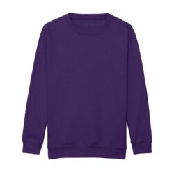 Awdis Just Hoods Kids Purple Sweatshirt Jh30j