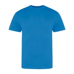 Awdis Just Ts The 100 T Azure Blue T Shirt Jt100