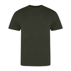 Awdis Just Ts The 100 T Combat Green T Shirt Jt100