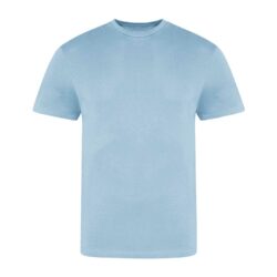 Awdis Just Ts The 100 T Sky Blue T Shirt Jt100