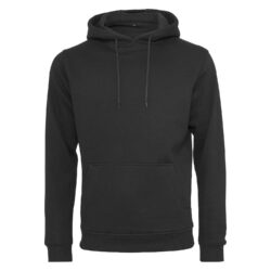Build Your Brand Blackheavy Hoodie By011