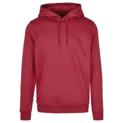 Build Your Brand Burgundy Heavy Hoodie By011