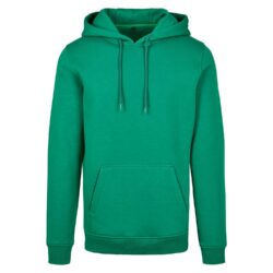 Build Your Brand Forest Green Heavy Hoodie By011
