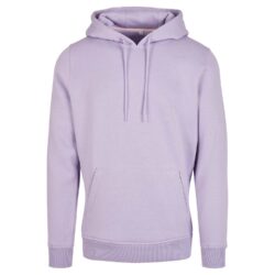 Build Your Brand Lilac Heavy Hoodie By011