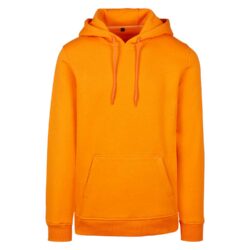 Build Your Brand Paradise Orange Heavy Hoodie By011
