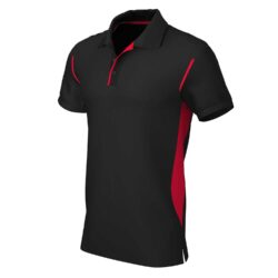 Chadwick Premium Black Red Polo Shirt 0785 Br Premium Polo
