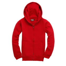 Cottonridge Kids Premium Zip Red Hoodie W88k