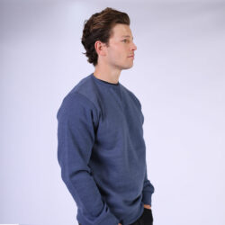 Cottonridge Ultra Premium Sweatshirt W107pf Model Side