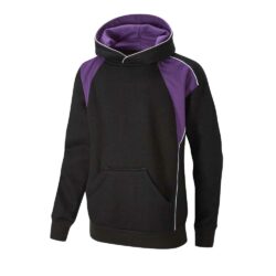 Falcon Sportswear Encorse Black Purple Hoodie Zr40 Black Purple White