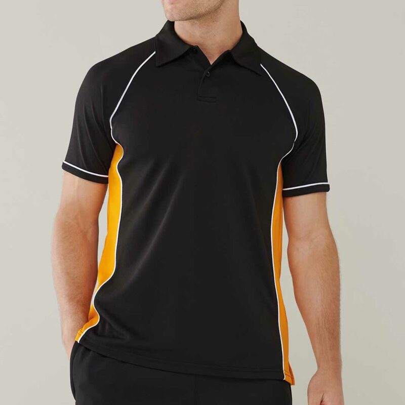 Finden & Hales Piped Performance Polo Shirt Lv370