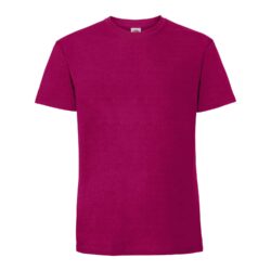 Fruit Of The Loom Iconic 195 Ringspun Premium Cranberry T Shirtss422 Cranberry