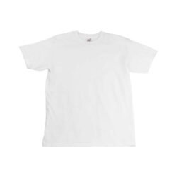 Fruit Of The Loom Super Premium White T Shirt Ss044 White