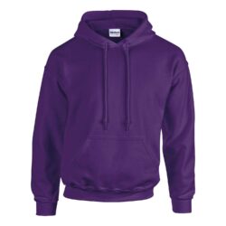 Gildan Heavy Blend Purple Hoodie Gd057 Purple