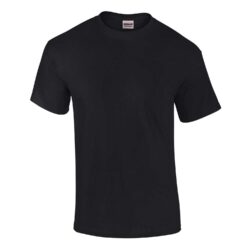 Gildan Ultra Cotton Black T Shirt Gd002