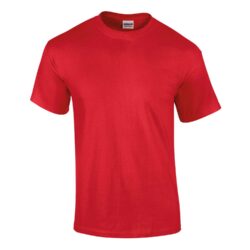 Gildan Ultra Cotton Cardinal Cherry Red T Shirt Gd002
