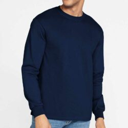 Gildan Ultra Cotton Long Sleeve T Shirt Gd014 Mens