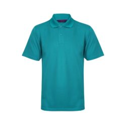Henbury Coolplus Bright Jade Polo Shirt Hb475