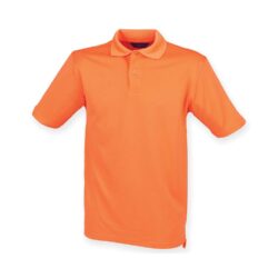 Henbury Coolplus Burnt Orange Polo Shirt Hb475