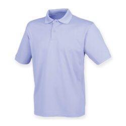 Henbury Coolplus Lavender Polo Shirt Hb475