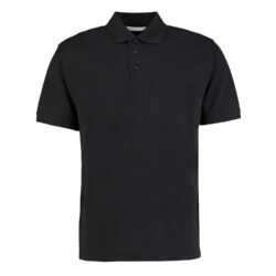 Kustom Kit Klassic Black Polo Shirt With Superwash 60c Kk403