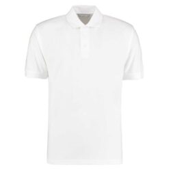 Kustom Kit Klassic White Polo Shirt With Superwash 60c Kk403
