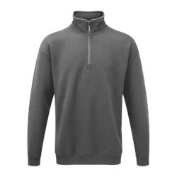Orn Grouse Quarter Zip Graphite Sweatshirt 1270gth