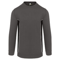 Orn Silverswift Two Tone Grey Black Sweatshirt 1290grbk