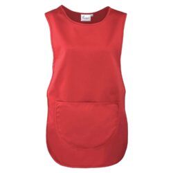 Premier Red Tabard With Pocket Pr171 Red Ft