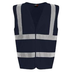 Pro Rtx High Visibility Navy Vest Waistcoat Rx700