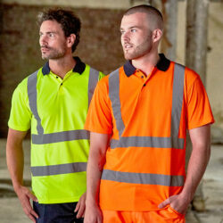 Pro Rtx High Visibility Polo Shirt Rx710 Front