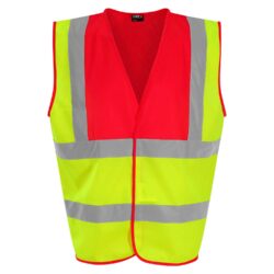Pro Rtx High Visibility Yellow Red Vest Rx700