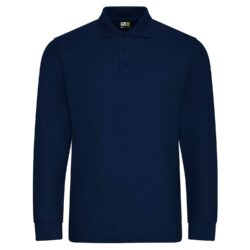 Pro Rtx Pro Long Sleeve Navy Polo Shirt Rx102