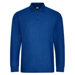 Pro Rtx Pro Long Sleeve Royal Blue Polo Shirt Rx102