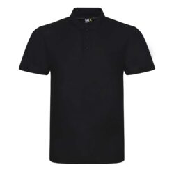 Pro Rtx Pro Polyester Black Polo Shirt Rx105