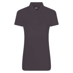 Pro Rtx Womens Solid Grey Pro Polo Rx01f