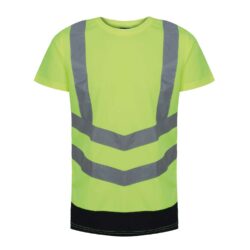 Regatta High Visibility Pro Hi Vis Short Sleeve Yellow T Shirt Rg463