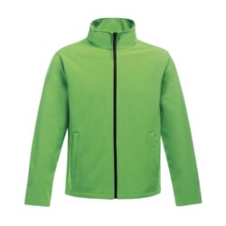 Regatta Professional Ablaze Printable Extreme Green Black Softshell Jacket Sn130