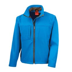 Result Classic Softshell Azure Jacket R121a Azure